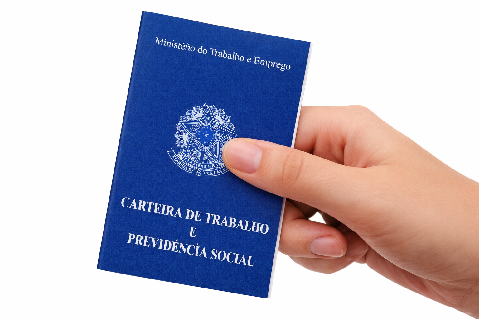 Imagem ilustrativa de uma Carteira de trabalho
